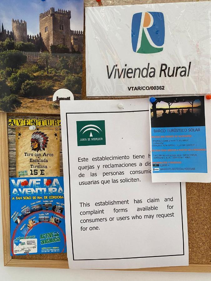 Casa Rural Mirador Del Castillo อัลโมโดวาร์ เดล ริโอ ภายนอก รูปภาพ